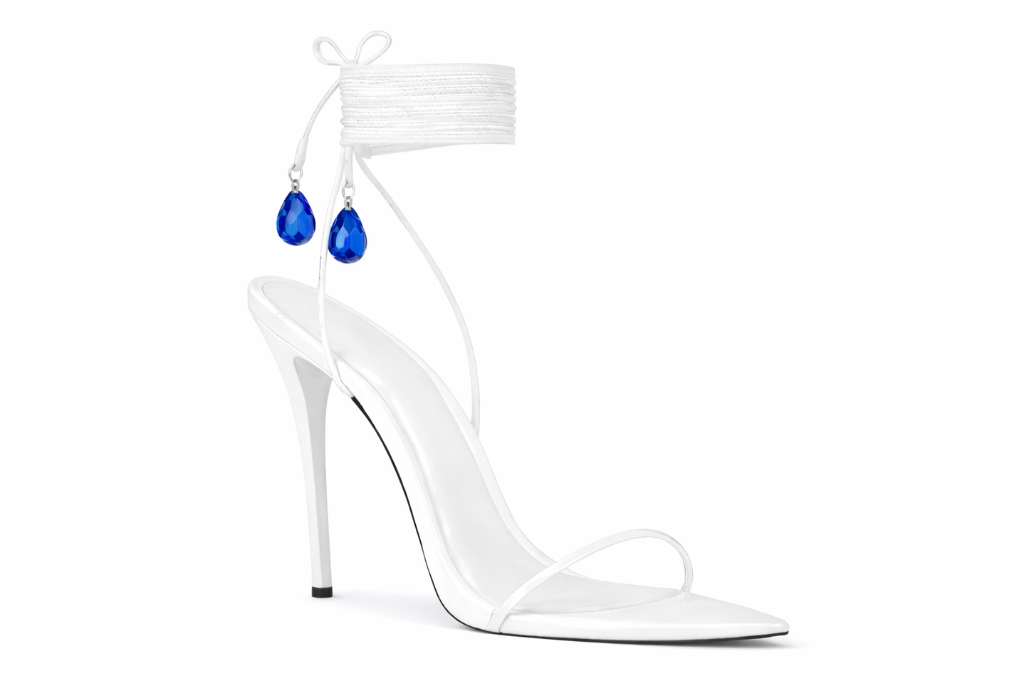 Solène Blanche Sandal - Sapphire