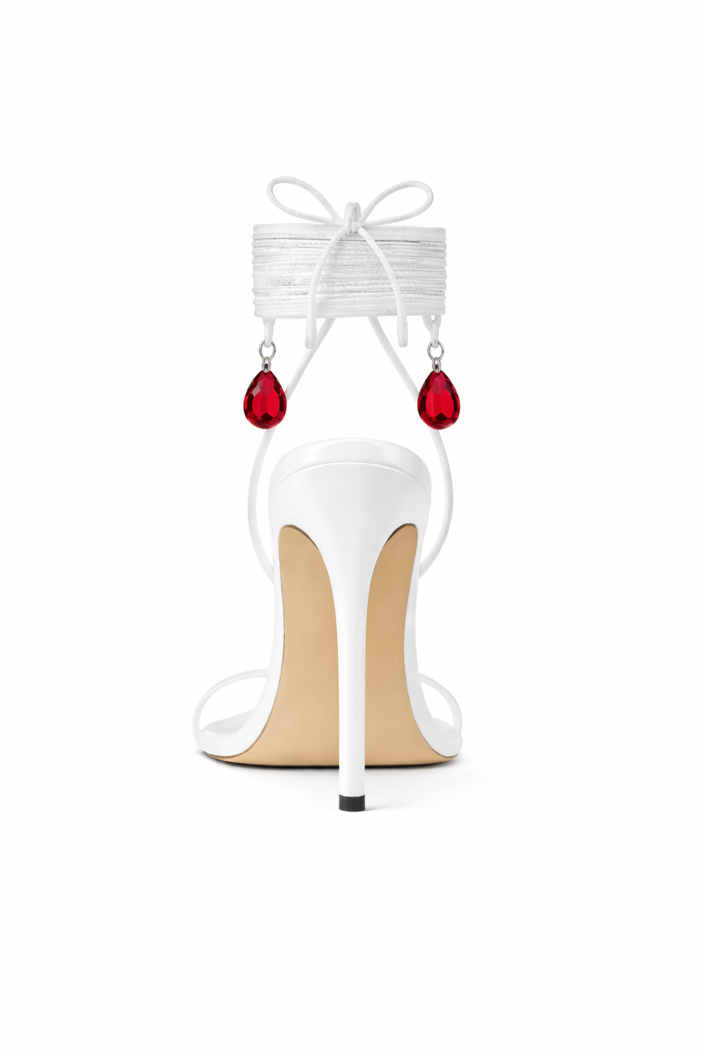 Solène Blanche Sandal - Ruby
