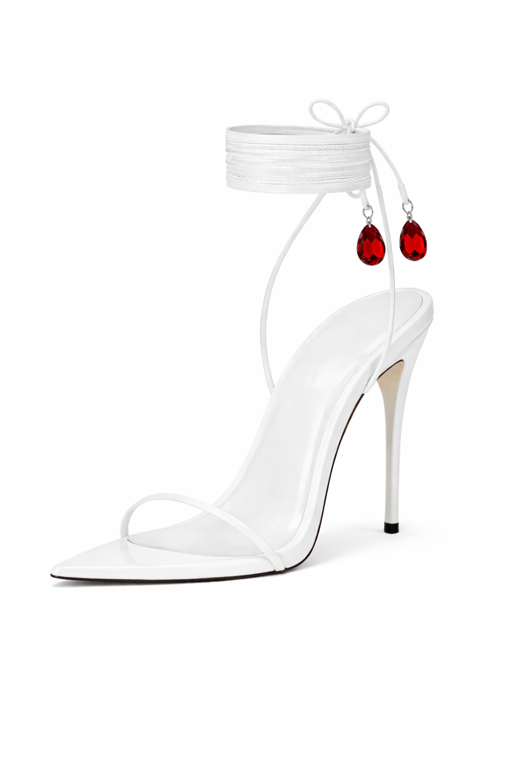 Solène Blanche Sandal - Ruby