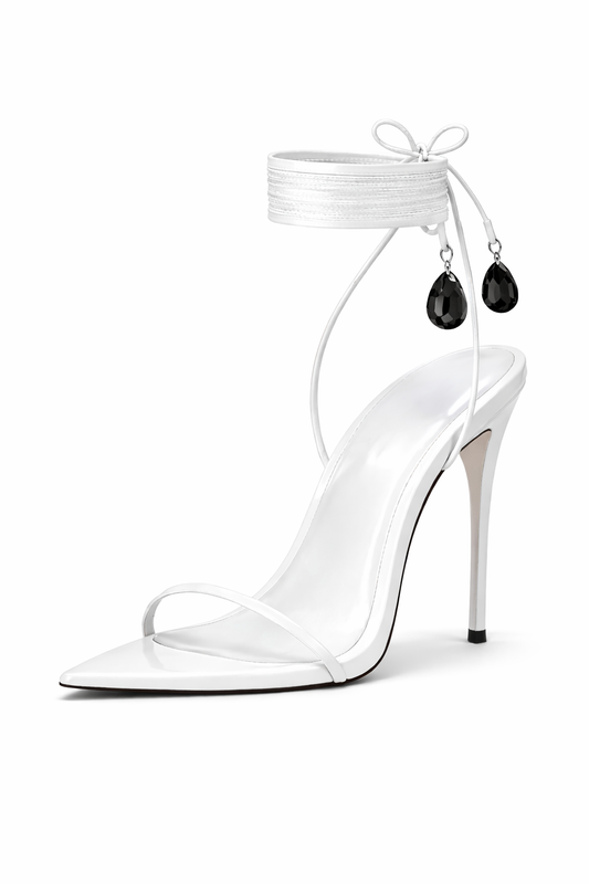 Solène Blanche Sandal - Onyx