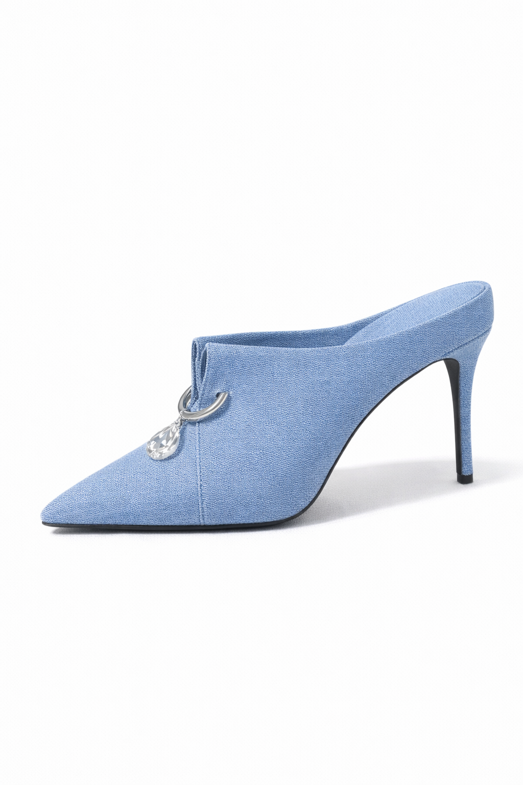 Camille Bleu Ciel Mule